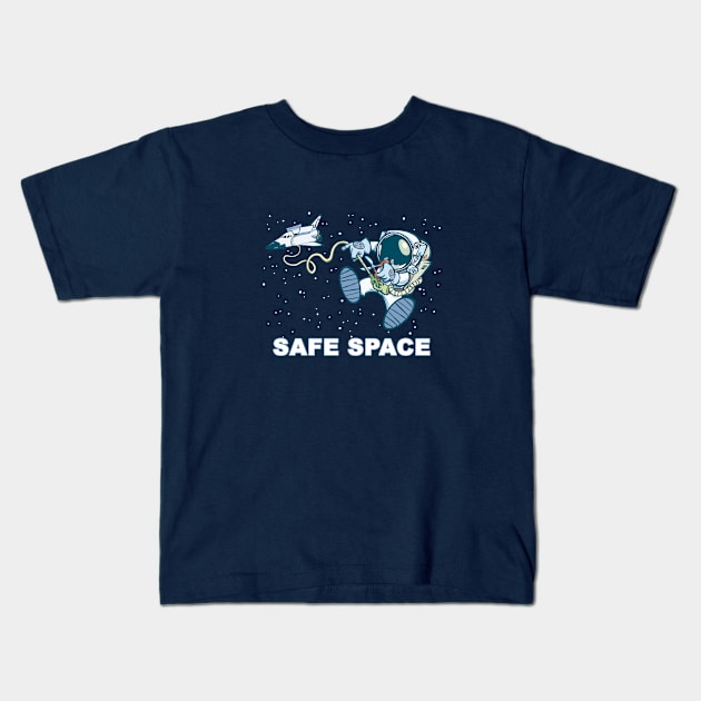 Safe Space Kids T-Shirt by FBdesign